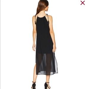 Kensie Chiffon Jersey Dress - S